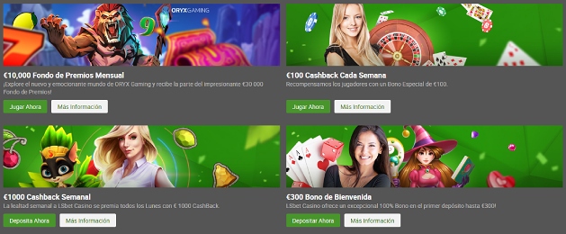 LSbet Casino online promociones